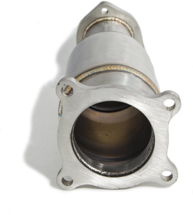 Приемная труба (даунпайп) VW-DP-0312 BlackRock Lab 2.0 TFSI A4 (B9), A5 (F5); Q5 (FYB)