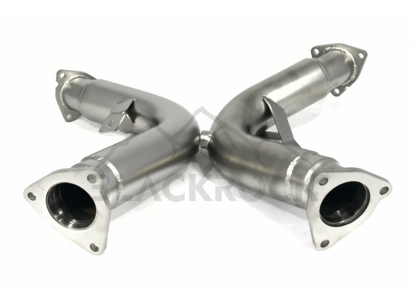 Приемная труба (даунпайп) VW-DP-0315 BlackRock Lab Audi 3.0 TFSI A6, A7, A8, S4 B8, S5 B8, SQ5