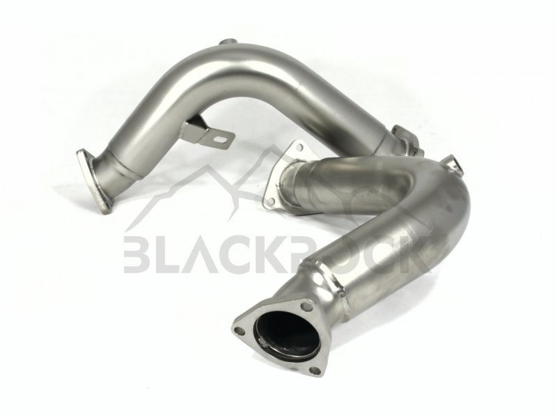 Приемная труба (даунпайп) VW-DP-0315 BlackRock Lab Audi 3.0 TFSI A6, A7, A8, S4 B8, S5 B8, SQ5