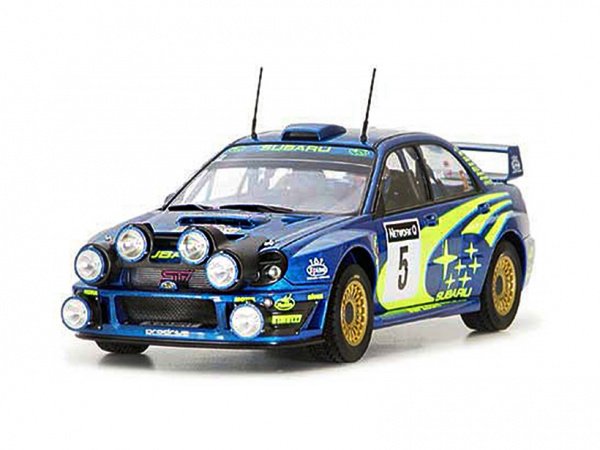 Сборная модель Tamiya Subaru Impreza WRC 2001 Rally of Great Britain 1:24