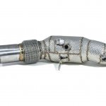 Приемная труба (даунпайп) BMW-DP-0248 BlackRock Lab BMW B48 2014->; F30 320i, 330i;