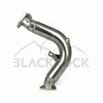 Приемная труба (даунпайп) VW-DP-0315 BlackRock Lab Audi 3.0 TFSI A6, A7, A8, S4 B8, S5 B8, SQ5