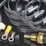  Электро-помпа системы охлаждения 150 л/мин универсальная + LCD контроллер, 12V с установочным комплектом DAVIES CRAIG