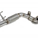 Приемная труба (даунпайп) VW-DP-0227 BlackRock Lab VAG 1.8, 2.0 TSI MQB полный привод 76mm