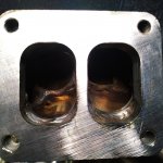 Выпускной коллектор Toyota 2jz 3mm T4 twin-scroll