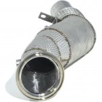 Приемная труба (даунпайп) BMW-DP-0248 BlackRock Lab BMW B48 2014->; F30 320i, 330i;