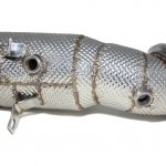 Приемная труба (даунпайп) BMW-DP-0248 BlackRock Lab BMW B48 2014->; F30 320i, 330i;