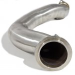 Приемная труба (даунпайп) BMW-DP-0241 BlackRock Lab BMW N54; 335i E90; E82 135i