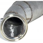 Приемная труба (даунпайп) BMW-DP-0248 BlackRock Lab BMW B48 2014->; F30 320i, 330i;