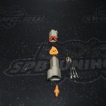 Коннектор папа-мама герметичный серый 3 пина