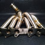 Выпускной коллектор Toyota 2jz 3mm T4 twin-scroll