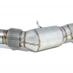 Приемная труба (даунпайп) BMW-DP-0248 BlackRock Lab BMW B48 2014->; F30 320i, 330i;