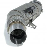 Приемная труба (даунпайп) BMW-DP-0248 BlackRock Lab BMW B48 2014->; F30 320i, 330i;