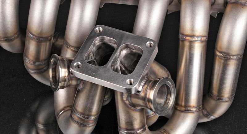 Коллектор выпускной Toyota 2JZ-GTE T4 TwinScroll Dual Wastegate MV-S 38mm