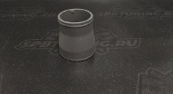 Отвод алюминиевый переходной 63-76мм