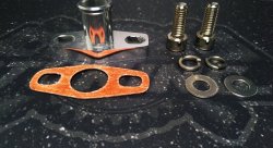 Фланец на слив масла GT15/28/35 - 16мм