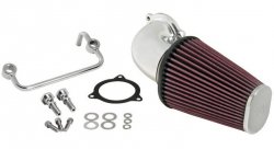 Система впуска K&N 63-1122P AIRCHARGER; H/D TOURING MODELS; 08-10, POLISHED