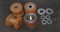 Nissan проставки заднего подрамника и редуктора PU (Тайвань) HTC