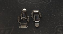 Клипсы для обвесов с пружинкой малые Nismo