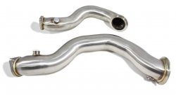 Приемная труба (даунпайп) BMW-DP-0241 BlackRock Lab BMW N54; 335i E90; E82 135i