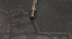 Шланг-удлинитель для установки датчика давления масла, фитинги сталь