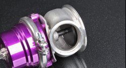 Вестгейт (wastegate, клапан сброса выхлопных газов), 60 мм purple/фиолетовый