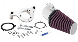 Система впуска K&N 57-1125P FIPK; HARLEY DAVIDSON SOFTAIL/DYNA FI, 01-14, POLISHED