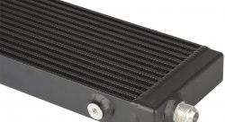 Радиатор масляный 14 рядов; 520 mm; Slimline 10-AN выходы С ДВУХ СТОРОН; BLACKROCK LAB, URS-552B