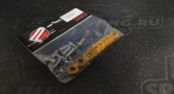 Шайбы декоративные Password JDM - золотые 10 штук.