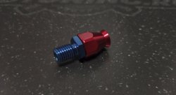 Адаптер тефлон AN4-M12*1.5 папа