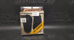 Замки капотные D1 style черные с замком