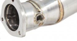 Приемная труба (даунпайп) VW-DP-0312 BlackRock Lab 2.0 TFSI A4 (B9), A5 (F5); Q5 (FYB)