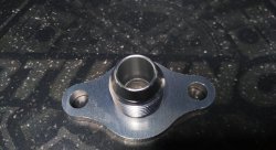 Фланец на слив масла на блок 1-2JZ AN10