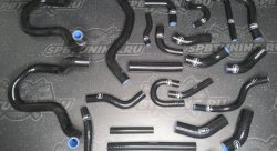 Патрубки системы охлаждения Toyota 2JZ-GTE 22шт - чёрные