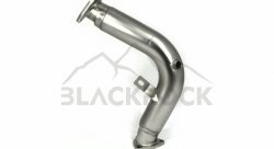 Приемная труба (даунпайп) VW-DP-0315 BlackRock Lab Audi 3.0 TFSI A6, A7, A8, S4 B8, S5 B8, SQ5
