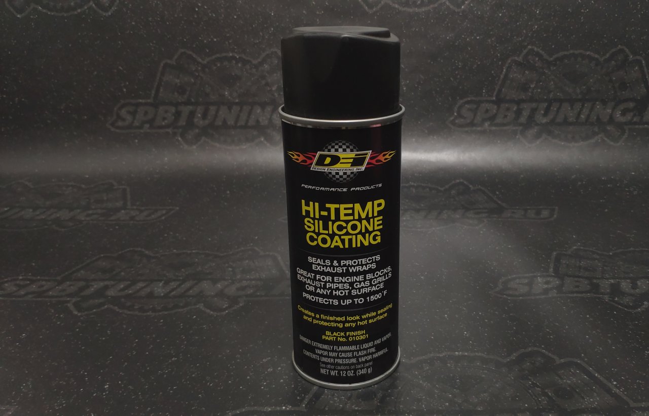 Спрей силиконовый защитный для термоленты ЧЕРНЫЙ DEI