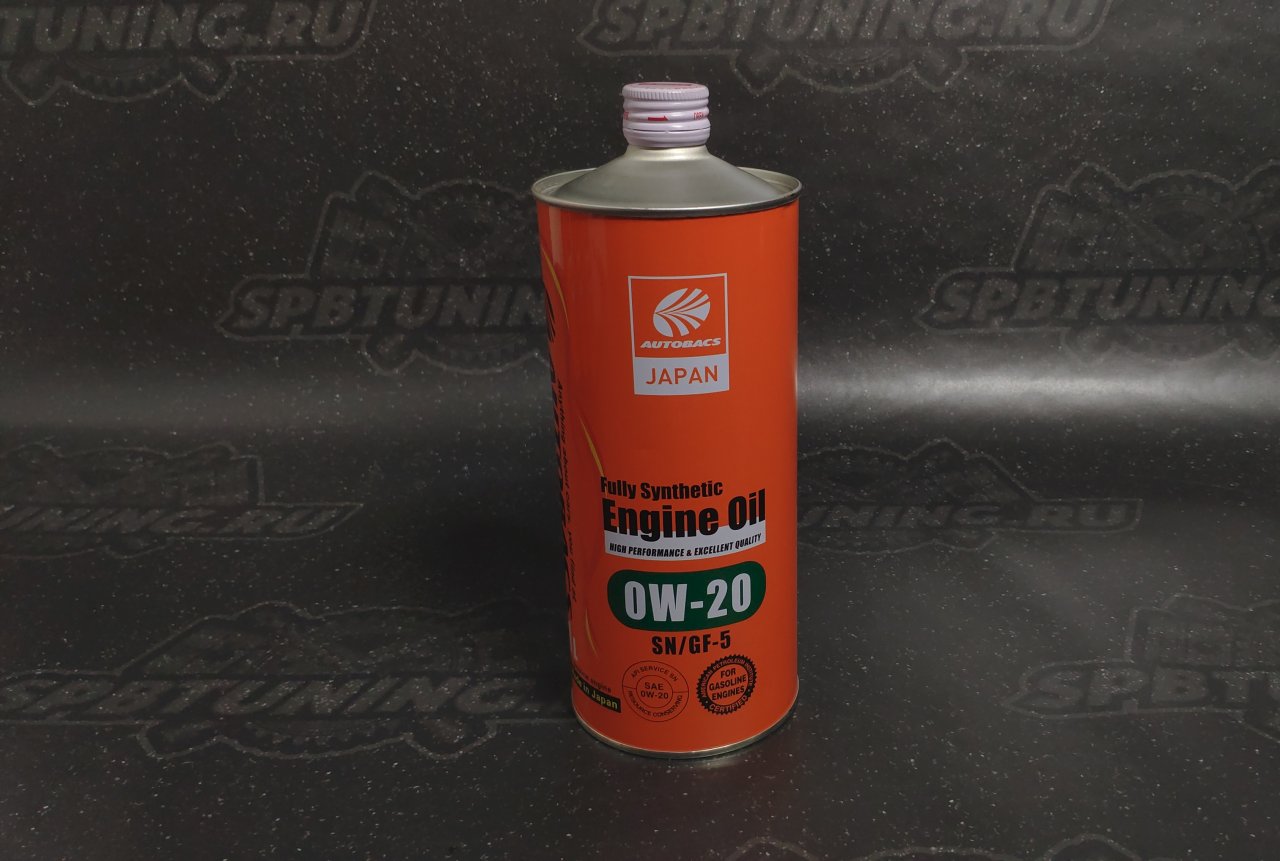Моторное масло AUTOBACS Fully Synthetic 0W-20 SN/GF-5 1л