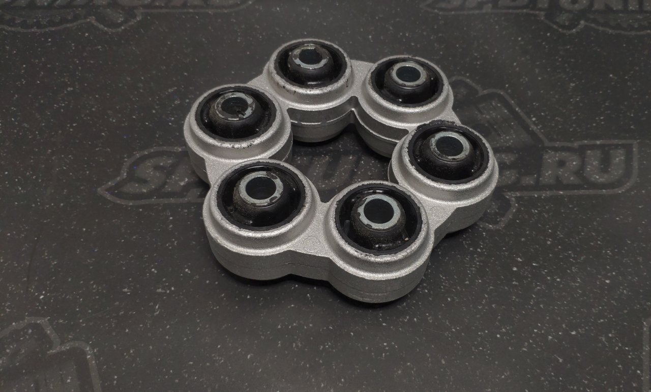 Муфта эластичная ВАЗ-2101-2107, 2123 УСИЛЕННАЯ В АЛЮМИНИЕВОМ КОРПУСЕ