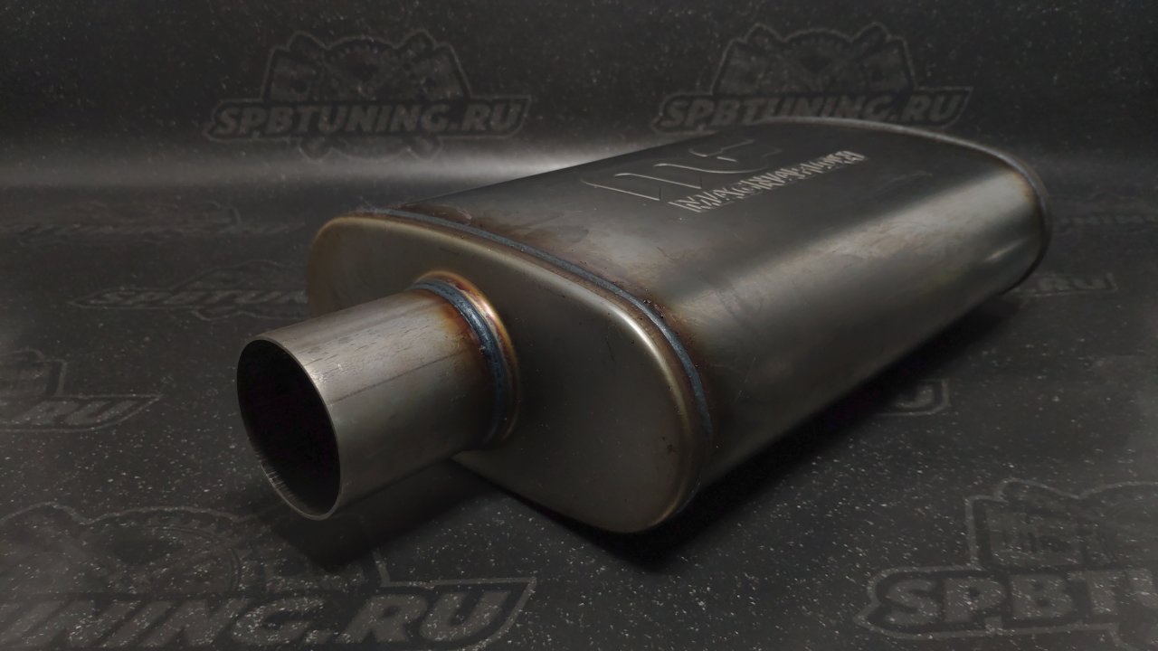 Бочка выхлопная Magnaflow style выхода 57мм длина 355мм