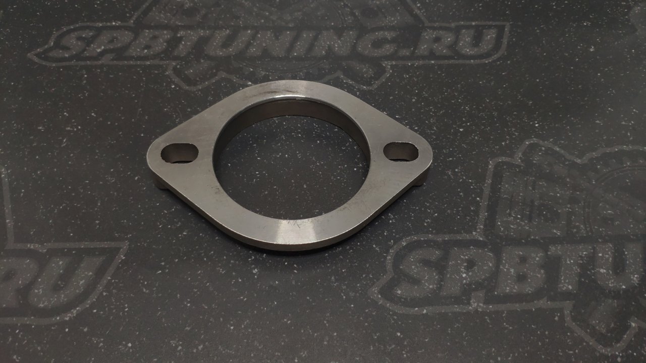 Фланец выхлопной системы 63 мм, нержавеющая сталь