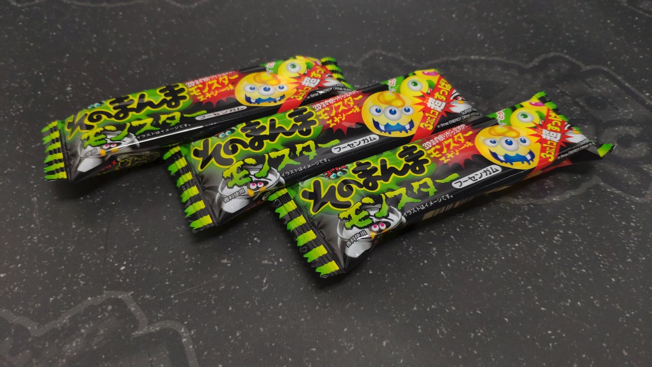 CORIS Жевательная резинка "Монстры", вкус содовой, надувные шары(1 из 3х - кислый) , 14,4 гр.