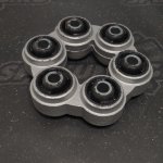 Муфта эластичная ВАЗ-2101-2107, 2123 УСИЛЕННАЯ В АЛЮМИНИЕВОМ КОРПУСЕ