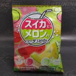 SENJAKU Карамель содовая cо вкусом арбуза и дыни 70 гр. 