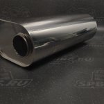 Резонатор прямоточный Fujutsubo style выходы 63мм