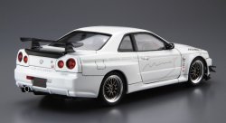 Сборная модель Aoshima MINE`S BNR34 SKYLINE GT-R `02 (NISSAN) 