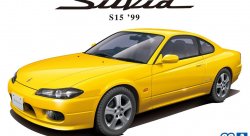 Сборная модель Nissan S15 Silvia Spec.R '99