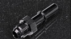 Фитинг AN6 - 5/16" для подключения к быстросъему, черный