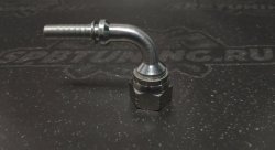 Фитинг 90 градусов AN10 переход под шланг 10мм