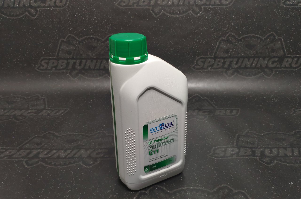 Антифриз (охлаждающая жидкость) GT-OIL GT POLARCOOL G11 (зеленый) (1л)