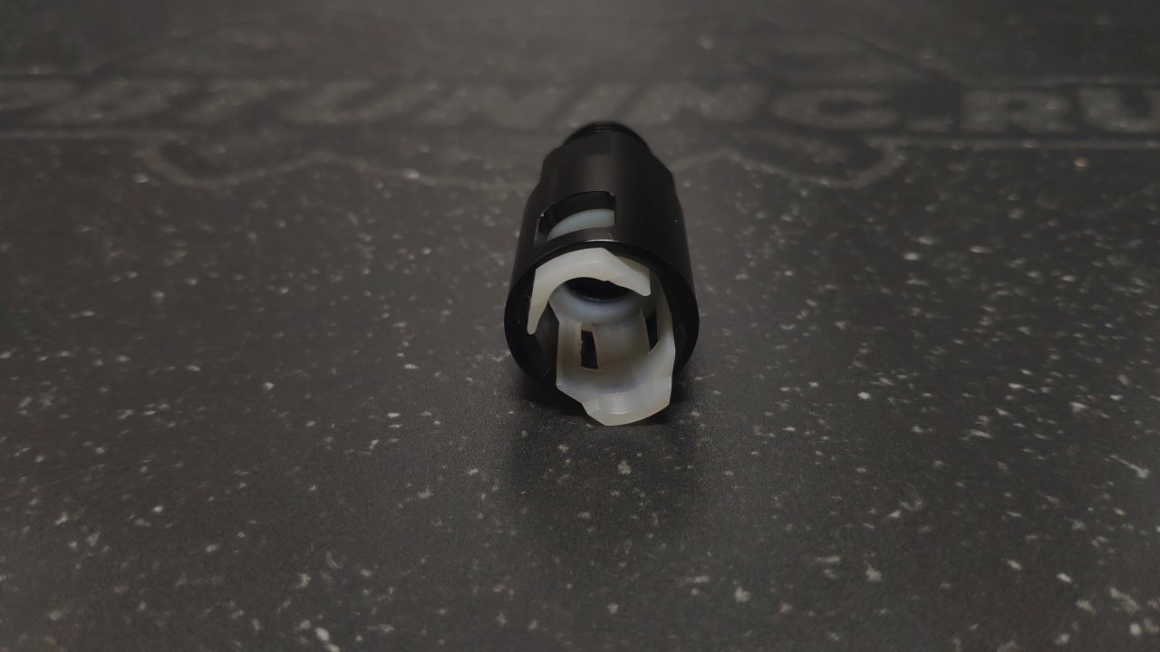 Фитинг AN6 - 3/8" быстросъем для топливной системы (EFI Push On Fiting)